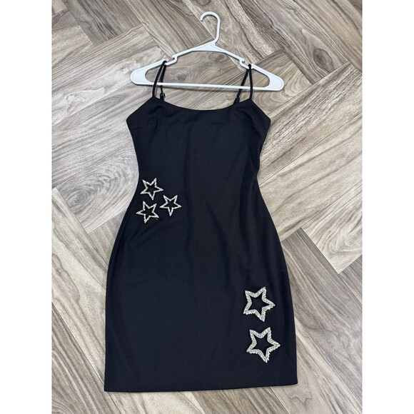 City Triangles Juniors Size 5 Black Strappy  Dress - Picture 1 of 8